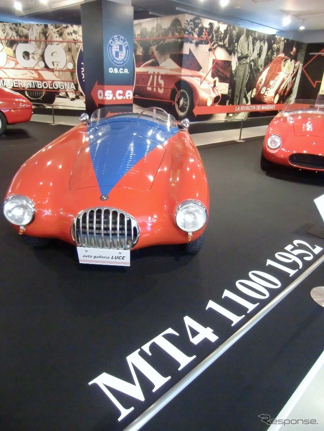 OSCA MT4 1100 1952年のミッレミリアで2位、翌年はクラス優勝のリザルトを残している