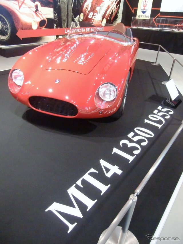 OSCA MT4 1350 1955年のミッレミリアでクラス2位、1956年のジーロ・ディ・カラブリアで優勝を果たした