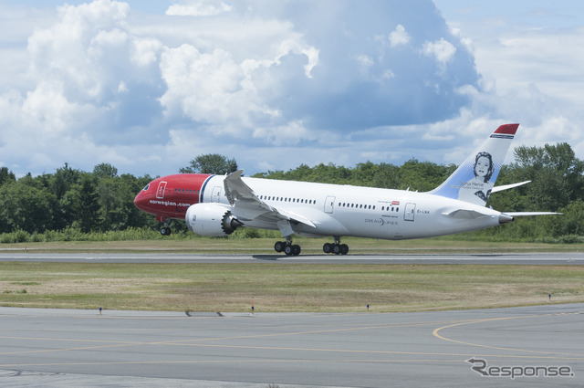ノルウェジアン航空787ドリームライナー