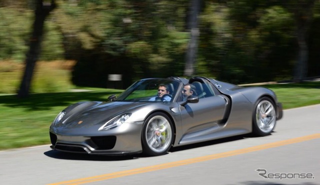 ポルシェ918スパイダーの最新の量産仕様