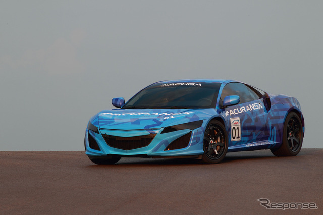 次期アキュラ(ホンダ)NSXのプロトタイプ