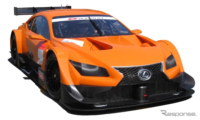 14年、レクサスはLF-CCをベースにしたマシンでGT500を戦う。写真:TOYOTA