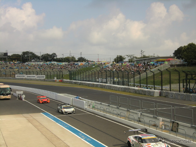 鈴鹿での夏の一戦は約6時間の長丁場。