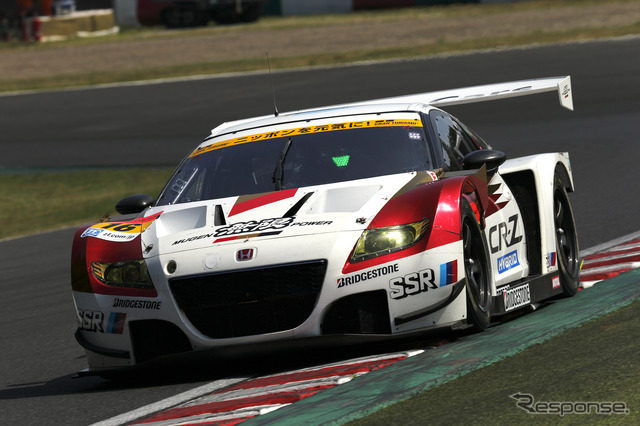 無限のCR-ZはGT300クラス決勝5位。写真:Honda