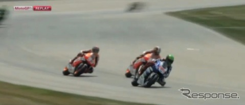 MotoGPインディアナポリス（動画キャプチャ）