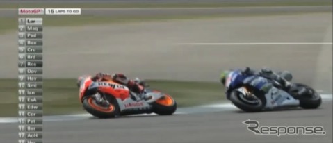 MotoGPインディアナポリス（動画キャプチャ）
