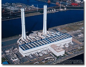 三菱重工が手掛けたGTCC(写真は東京電力・千葉火力発電所)
