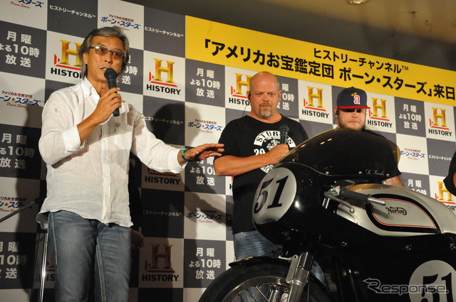 ノートンマンクスに対する情熱を語る岩城滉一