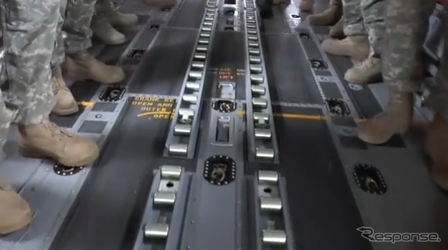 CH-47チヌークへの「クールズ」のインストール(動画キャプチャ)