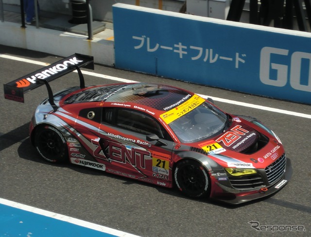 ZENT Audi R8 LMS ultra、鈴鹿での第5戦は決勝11位。