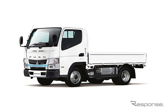 三菱ふそう・キャンター エコ ハイブリッド小型車枠車両