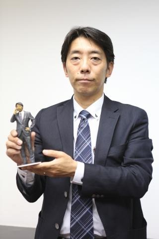 ３Dカラースキャナでスキャニング、3Dプリンタで印刷したオブジェクト（今田氏）