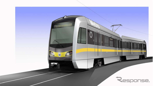 近畿車両が米ロサンゼルス郡都市交通局から97編成を追加受注したLRV