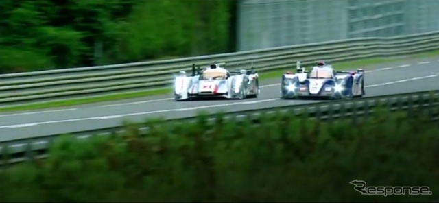 2013年のルマン24時間耐久レースの総集映像。アウディとトヨタのバトル