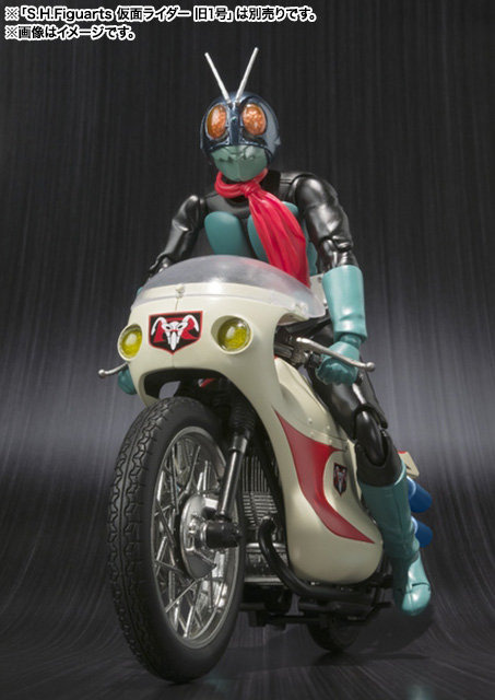 S.H.Figuartsに仮面ライダー1号の高性能専用マシン「サイクロン号」が登場