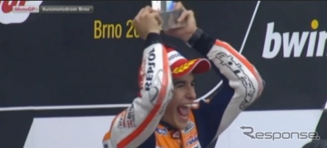 MotoGP第11戦決勝(動画キャプチャ)
