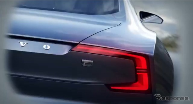 ボルボカーズのコンセプトカーの予告イメージ