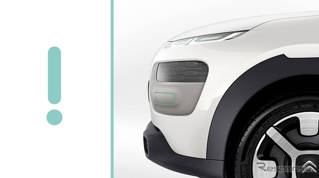 シトロエンのコンセプトカー、CACTUSの予告イメージ