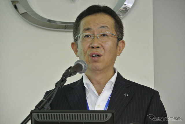 マツダ 菖蒲田清孝常務執行役員