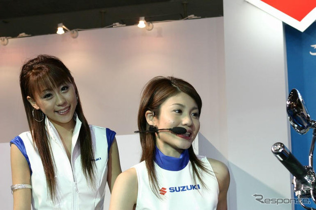 【東京モーターサイクルショー05】まだまだ行きます! コンパニオン写真蔵