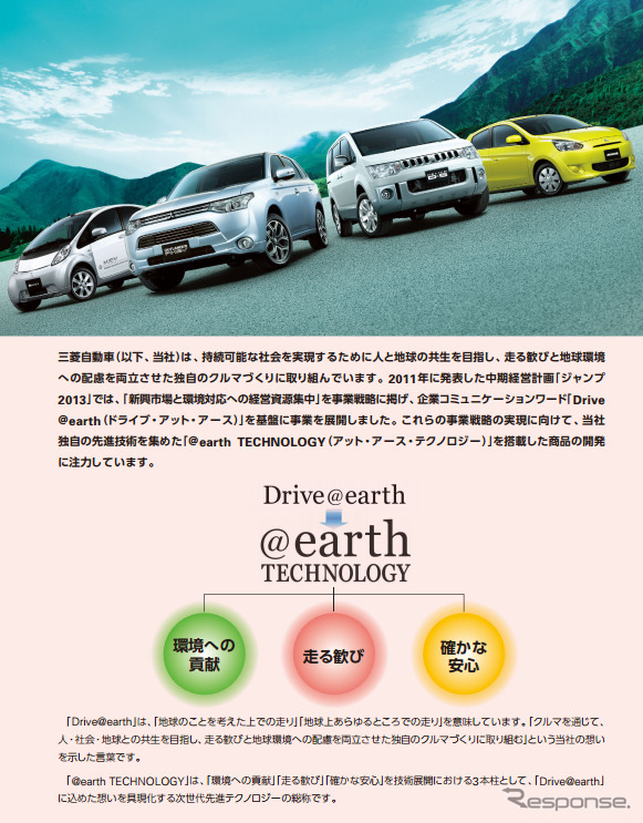 三菱自動車　社会・環境報告書2013