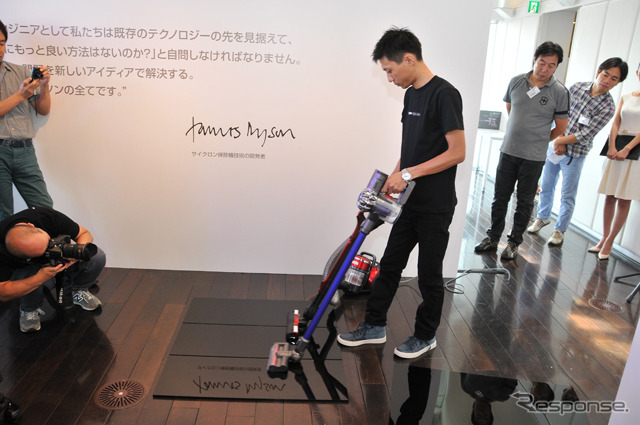 ダイソン、新型コードレス掃除機 DC62 を発表…自動車用途にも売り込み図る