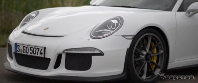 新型ポルシェ911GT3の最新映像