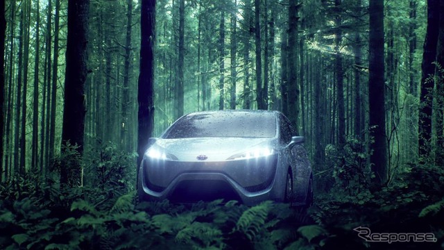 トヨタの燃料電池車コンセプト、FCV-R