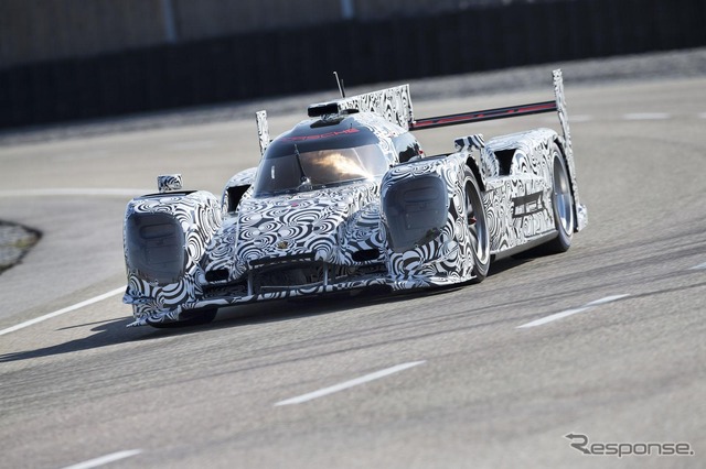 ポルシェの新LMP1レーシングカー