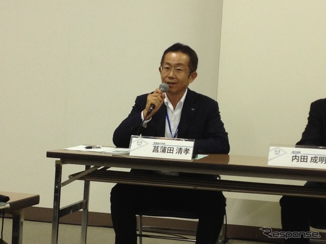 マツダ　菖蒲田清孝常務執行役員