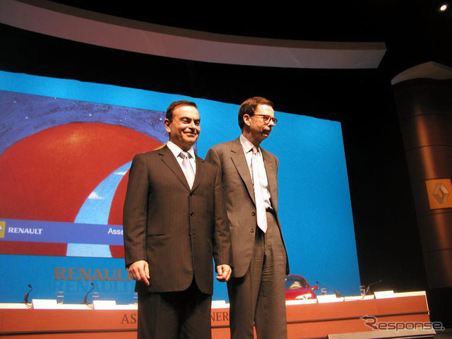 【ルノー年次総会】ゴーン氏がCEOに就任して…