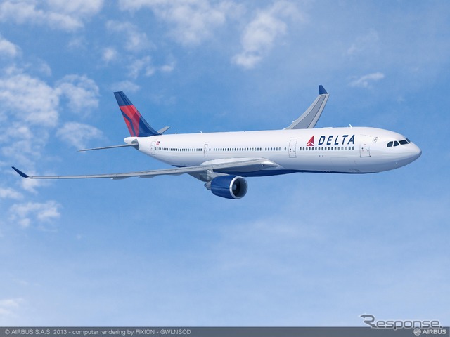 デルタ航空A330-300