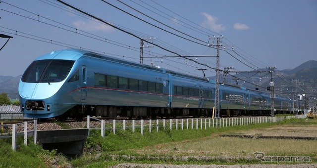 展示予定車両の60000形（MSE）。デビューから5周年を迎えた。
