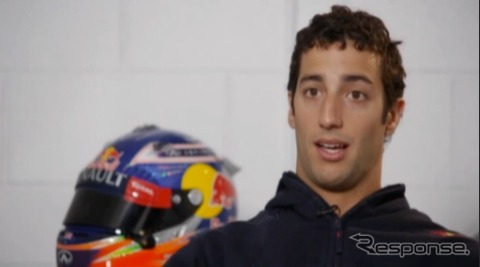 ダニエル・リチャルドがレッドブルの新ドライバーに決定(動画キャプチャ)