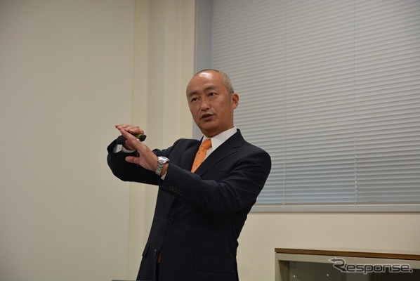 パワートレイン部門 日本&ASEAN地域担当上級副社長 田中昌一氏