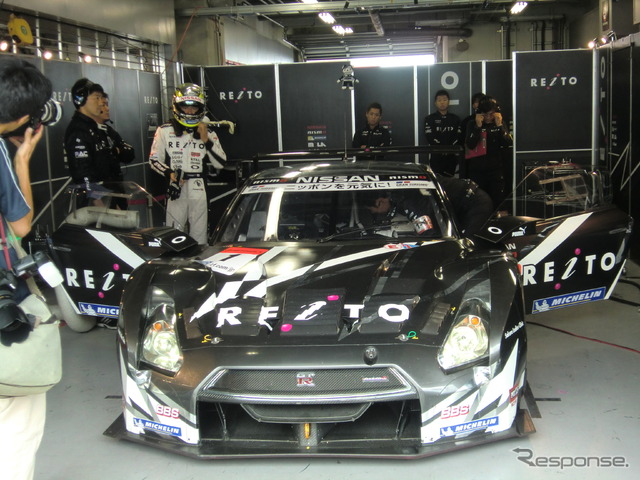 ニッサン勢のGT500最上位は、7位の#1 REITO MOLA GT-R。