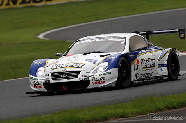GT500決勝3位のKeePer TOM'S SC430。写真:TOYOTA