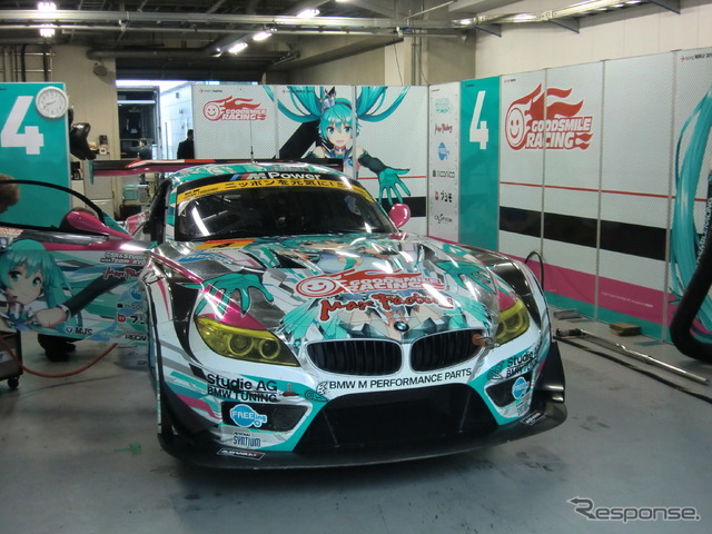 GT300優勝のGSR 初音ミク BMW。