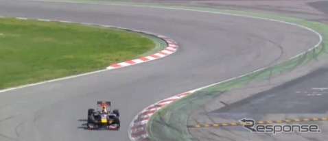 F1イタリアGP予選(動画キャプチャ)