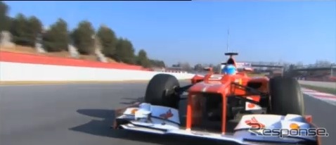 F1イタリアGP予選(動画キャプチャ)