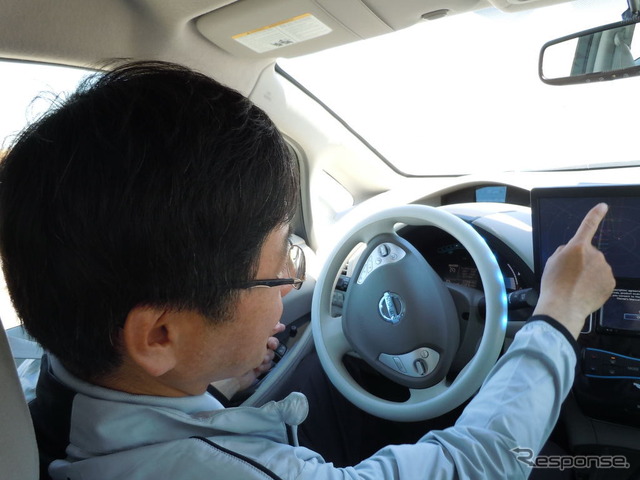 日産360 自動運転技術実演