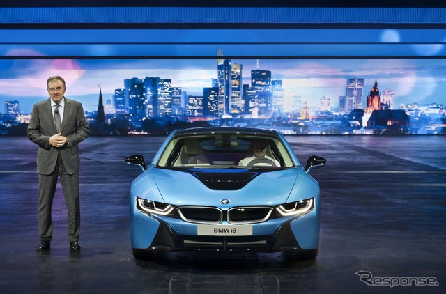 BMW i8の市販モデル（フランクフルトモーターショー13）