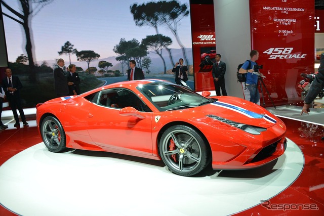 フェラーリ 458 スペチアーレ(フランクフルトモーターショー13)
