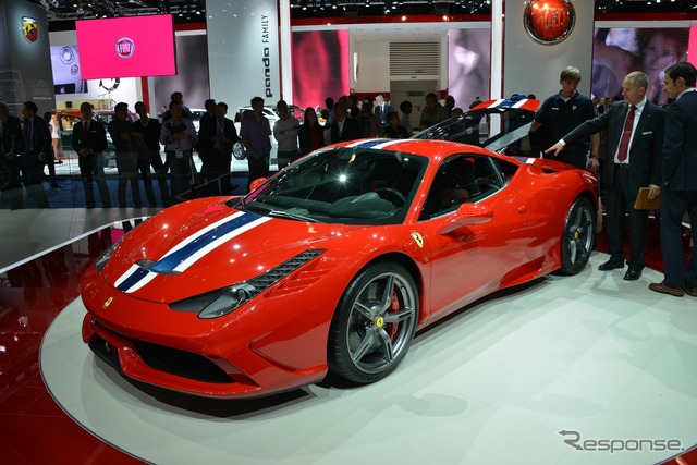 フェラーリ 458 スペチアーレ(フランクフルトモーターショー13)