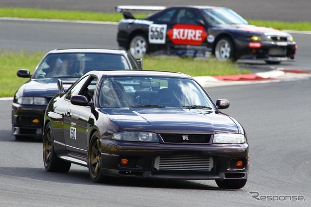 歴代GT-Rが富士スピードウェイに集結