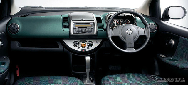 【写真蔵】日産インテリアバージョン…ノート サルサグリーン