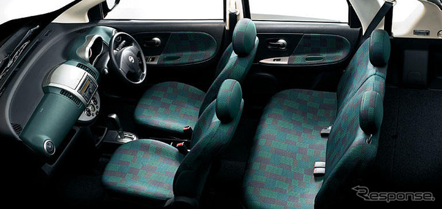 【写真蔵】日産インテリアバージョン…ノート サルサグリーン