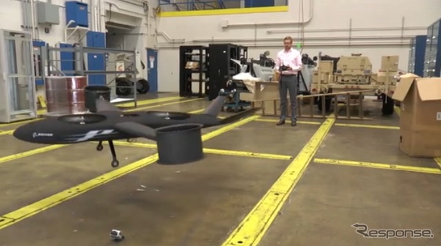 ファントム・スウィフトの試作機(動画キャプチャ)