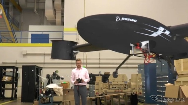 ファントム・スウィフトの試作機(動画キャプチャ)