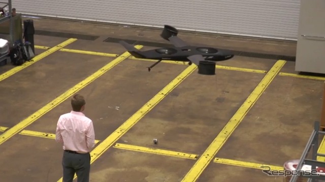 ファントム・スウィフトの試作機(動画キャプチャ)